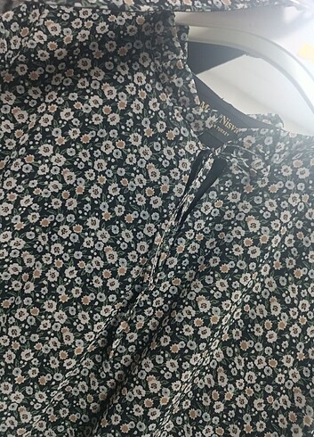 50 Beden Moda nisvan etiketli şifon elbise
