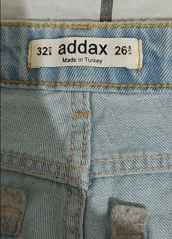 32 Beden mavi Renk Bol kot pantolon