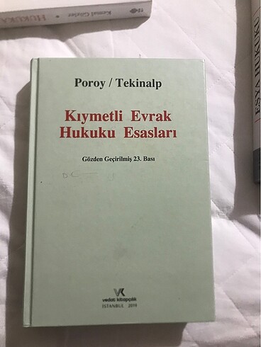 Kıymetli Evrak hukuku