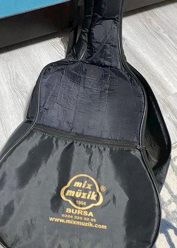 Koyu Siyah Klasik Gitar - Görsel 3