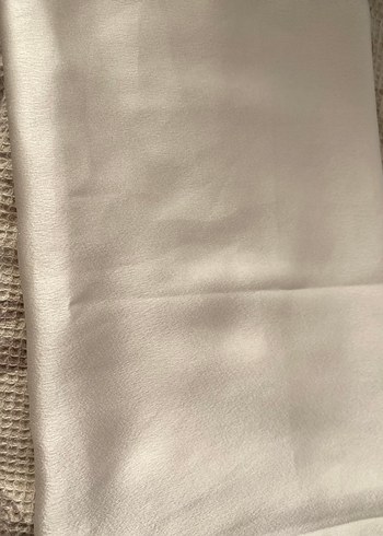 Krem rengi şal - Görsel 3