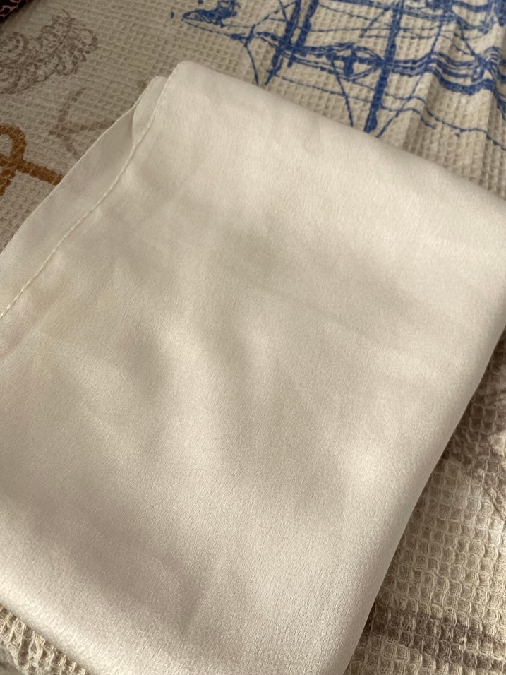 Krem rengi şal - Görsel 2