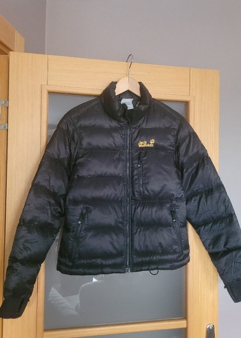 Jack Wolfskin Siyah Kaz tüylü Kadın Mont Orijinal