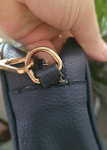 Beden mavi Renk Mavi Deri Kadın Çanta Fabrika