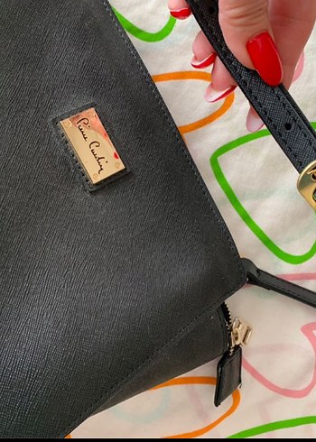 Pierre Cardin Pierre Cardin Siyah Deri Kadın Çanta