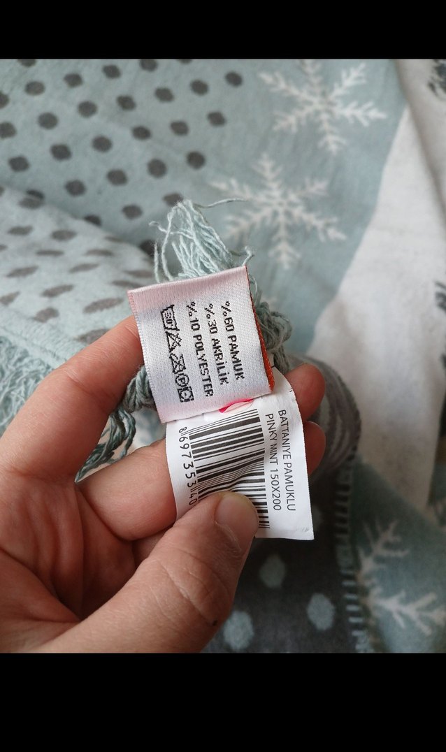 Bej ve Pastel Renkli Baskılı Yatak Örtüsü - Görsel 2