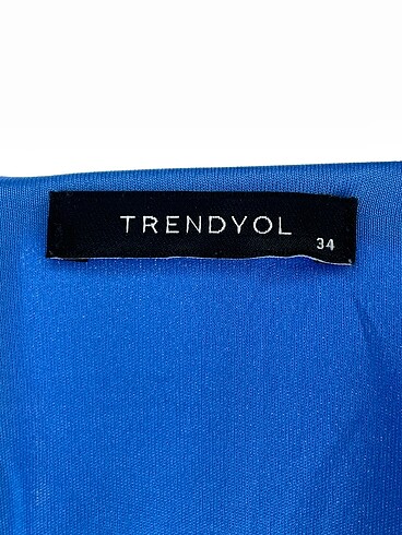 34 Beden mavi Renk Trendyol & Milla Kısa Elbise %70 İndirimli.