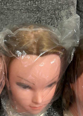 PRODIVA 60CM GERÇEK SAÇLI EGiTiM MANKENi - Görsel 4