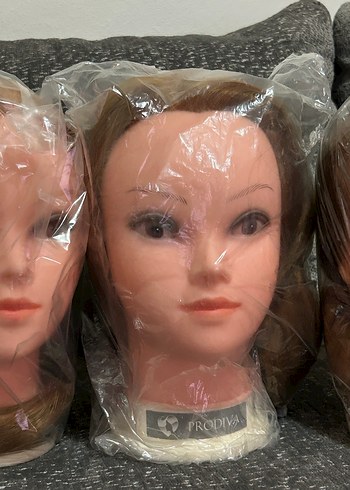 PRODIVA 60CM GERÇEK SAÇLI EGiTiM MANKENi - Görsel 7