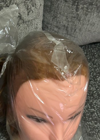 PRODIVA 60CM GERÇEK SAÇLI EGiTiM MANKENi - Görsel 8