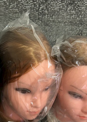 PRODIVA 60CM GERÇEK SAÇLI EGiTiM MANKENi - Görsel 5