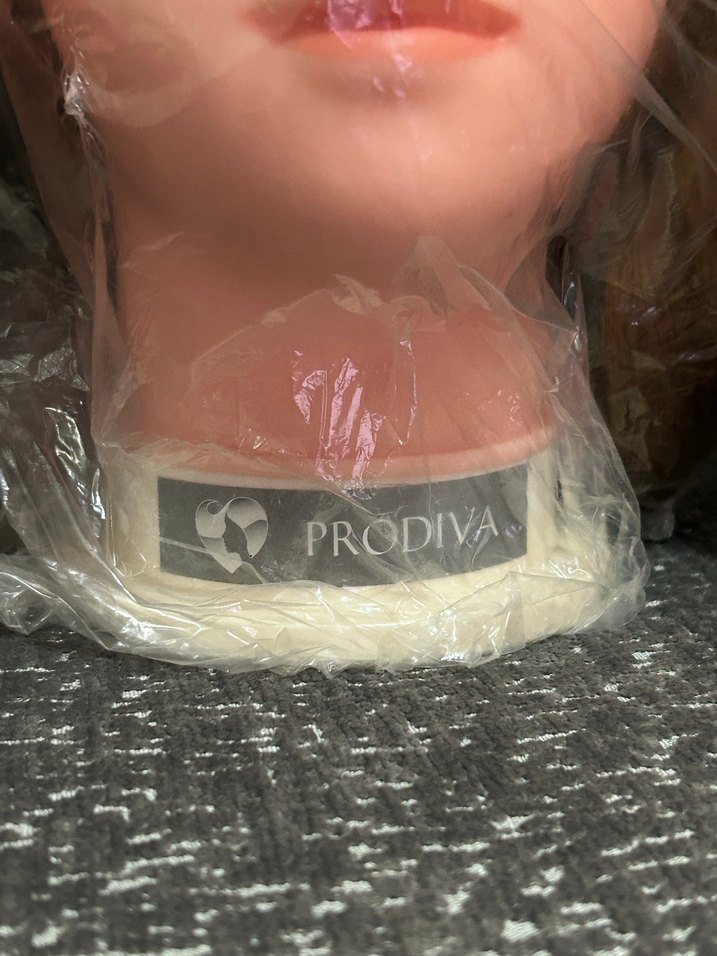 PRODIVA 60CM GERÇEK SAÇLI EGiTiM MANKENi - Görsel 3