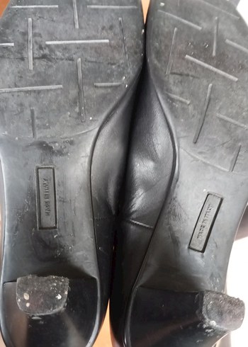 Kadın Siyah Topuklu Klasik Ayakkabı - Görsel 4