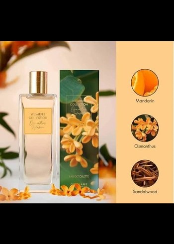 Kadın Parfümü Osmanthus, Mandalina, Sandal Ağacı