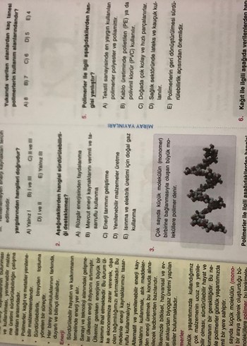 Miray Yayınları AYT Kimya Soru Bankası - Görsel 7