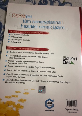 AYT Matematik 10 Adet Deneme Kitabı