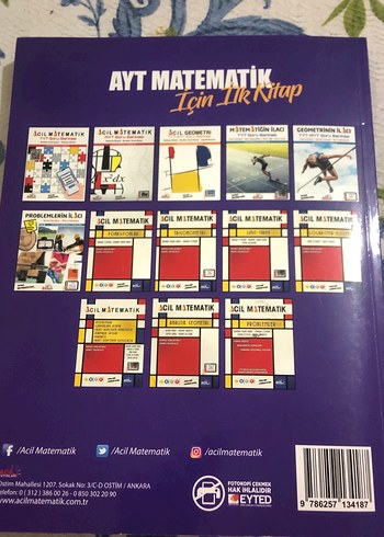 Beden Matematiğin İlacı AYT Soru Bankası