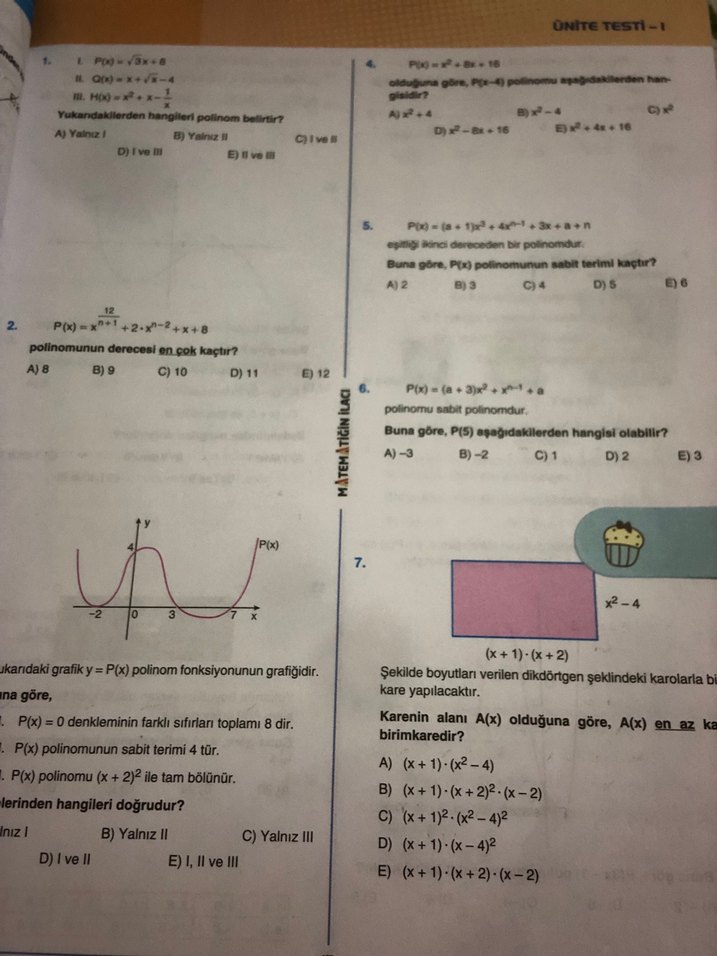 Matematiğin İlacı AYT Soru Bankası - Görsel 4