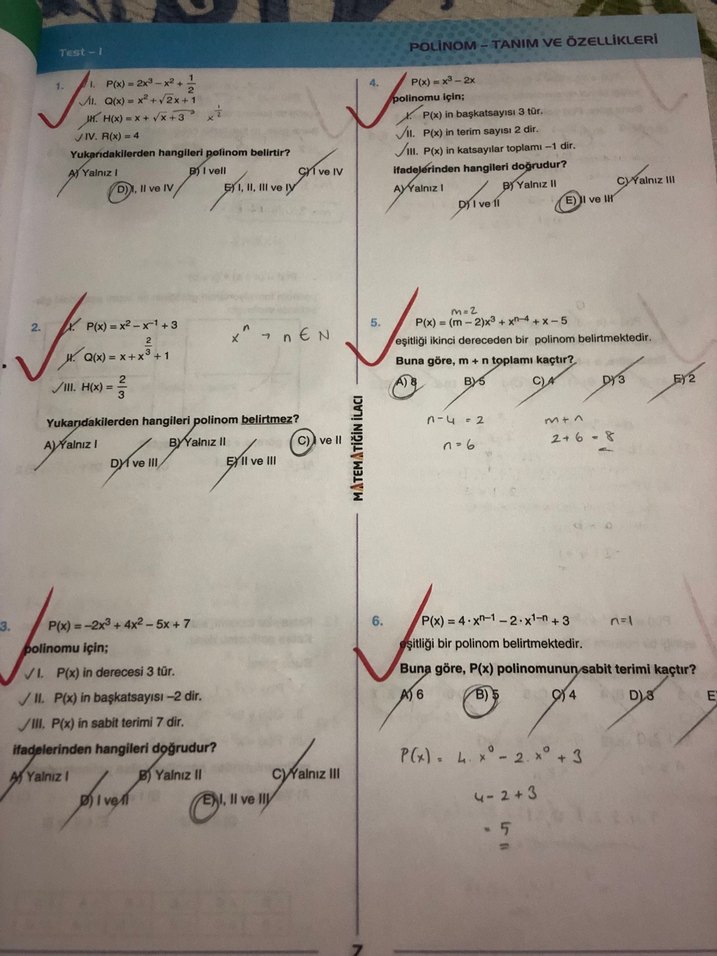 Matematiğin İlacı AYT Soru Bankası - Görsel 3