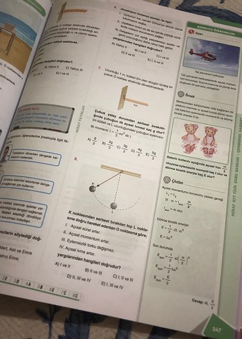 AYT Fizik Soru Bankası - Miray Yayınları - Görsel 8