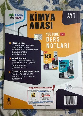 AYT Kimya Adası Ders Notları Kitabı - Görsel 12