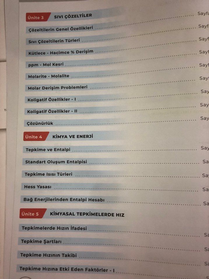 AYT Kimya Adası Ders Notları Kitabı - Görsel 3