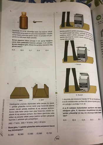 Beden Renk TYT-AYT Geometri Soru Bankası PDF Çözümlü