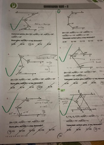 TYT-AYT Geometri Soru Bankası PDF Çözümlü - Görsel 6