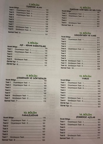 TYT-AYT Geometri Soru Bankası PDF Çözümlü - Görsel 3