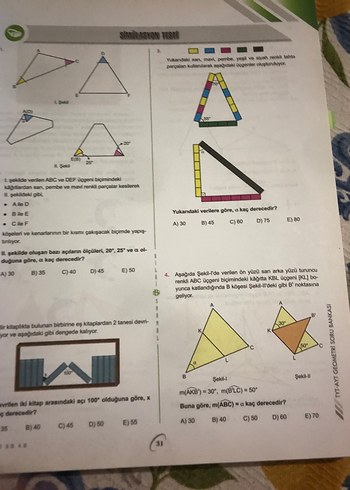 TYT-AYT Geometri Soru Bankası PDF Çözümlü - Görsel 7