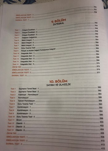 AYT Matematik Soru Bankası 2. Oturum - Görsel 6