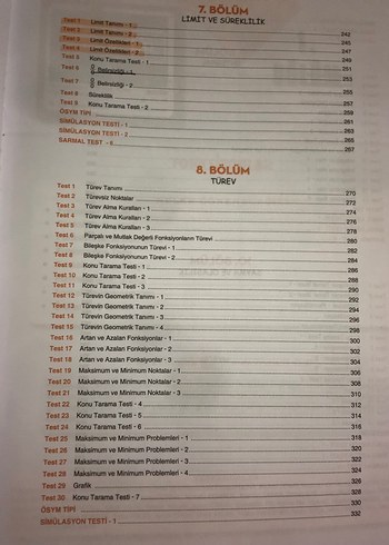 AYT Matematik Soru Bankası 2. Oturum - Görsel 5