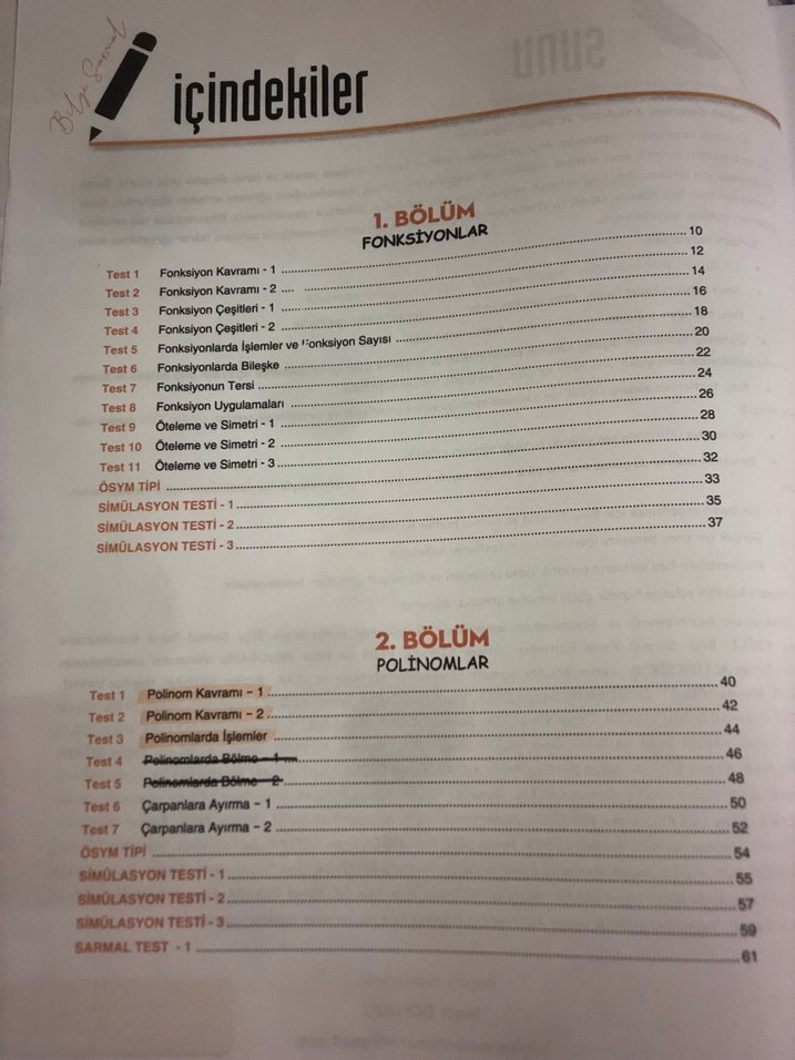 AYT Matematik Soru Bankası 2. Oturum - Görsel 2