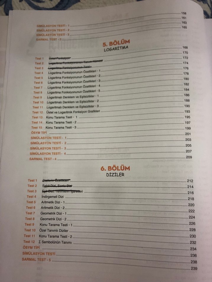 AYT Matematik Soru Bankası 2. Oturum - Görsel 4