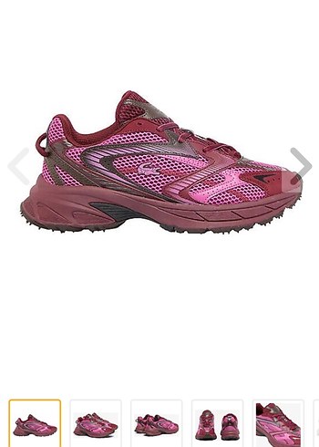 Lacoste Pembe Fileli Kadin Kosu Ayakkabisi