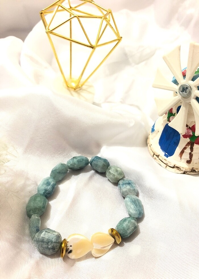 Akuamarin Bileklik - Görsel 2