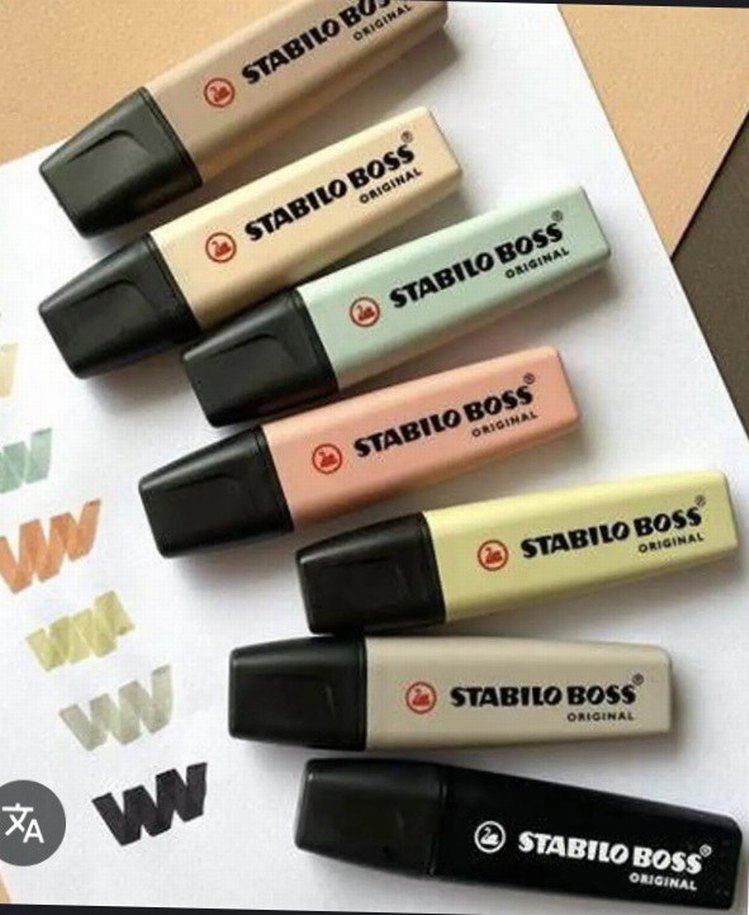 Çok Renkli Fosforlu Kalem Seti - Görsel 2