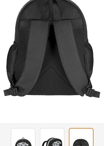 Beşiktaş Siyah Gri Çocuk Okul Çantası - Görsel 3