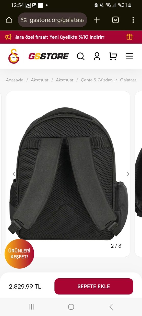 Victor Osimhen Siyah Çocuk Okul Çantası - Görsel 2