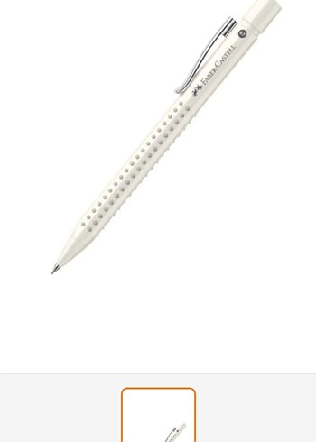 Faber Castell Beyaz Mekanik Kalem 0.7 - Görsel 3