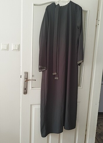 diğer Beden haki Renk Abaya elbise 