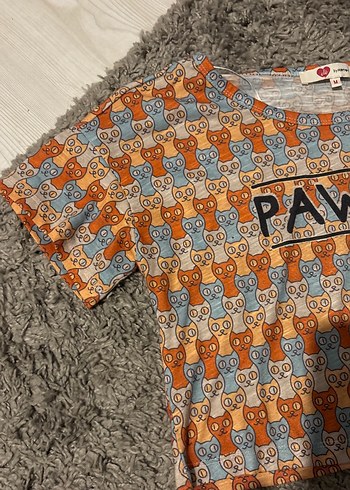 Baskılı Sokak Stili Detaylı Tişört - Görsel 2