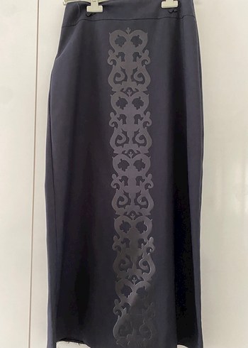 Düğmeli Bej Saten Mini Bluz - Görsel 6