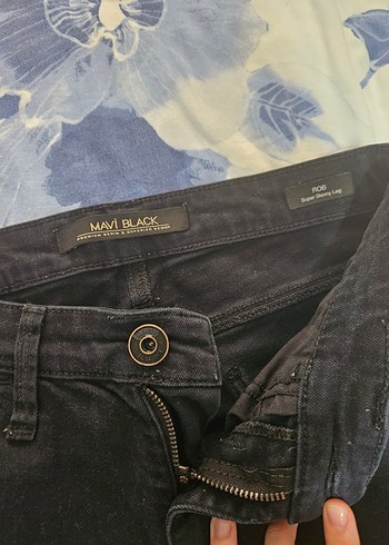 Mavi Black Siyah Düğmeli erkek Jean
