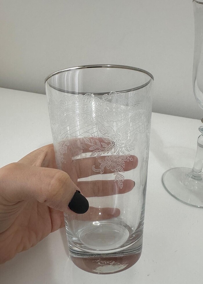 Karaca Dantel Meşrubat Bardağı ve Kadeh Takımı - Görsel 3