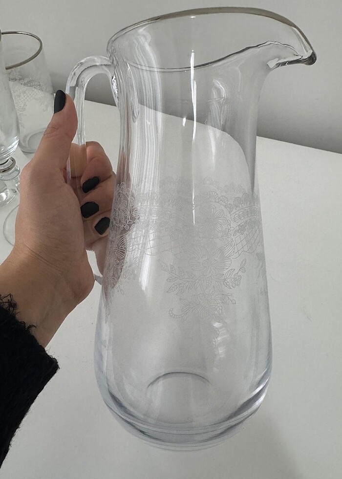 Karaca Dantel Meşrubat Bardağı ve Kadeh Takımı - Görsel 5