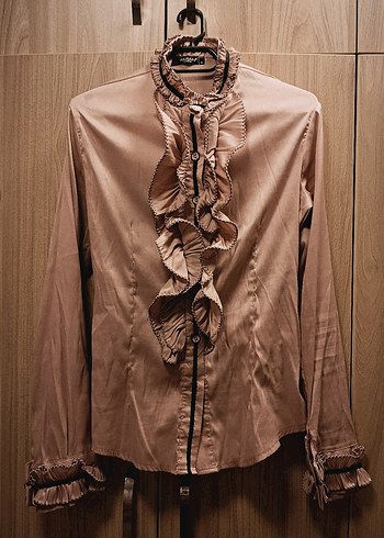 American Vintage Jirai Kei Pembe Pudra Gomlek