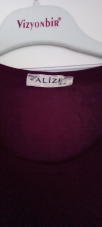 Mürdüm elbise - Görsel 3