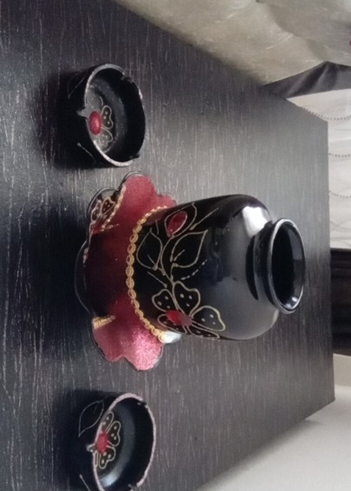 Vazo kulluk Şekerlik  takimi - Görsel 2