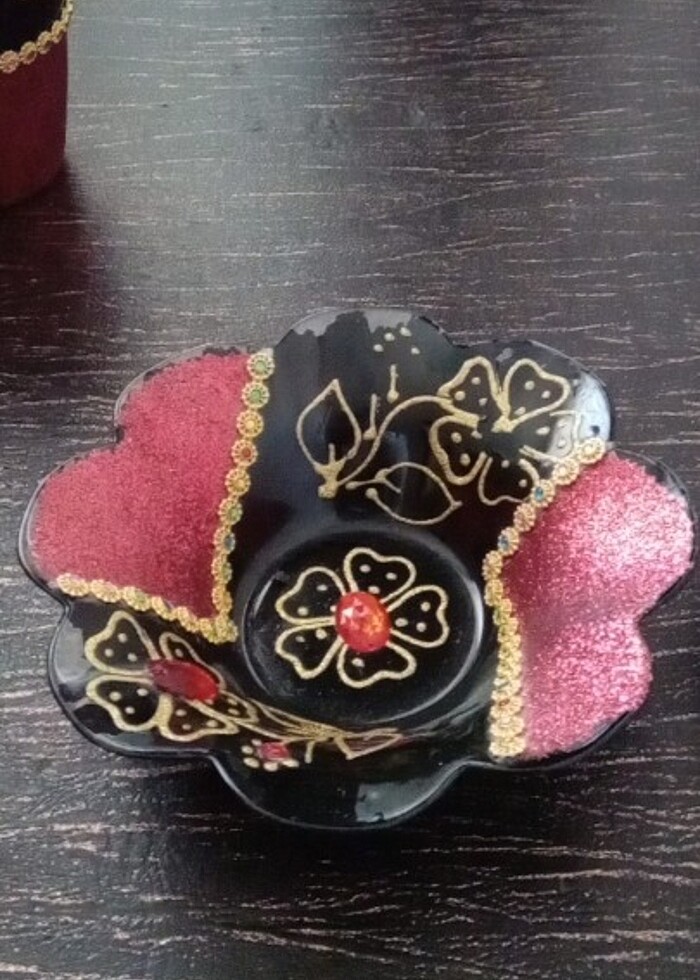 Vazo kulluk Şekerlik  takimi - Görsel 5